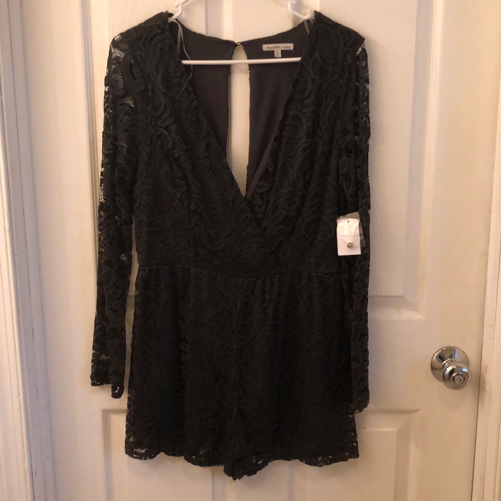 Long sleeve romper